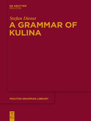 cover image of A Grammar of Kulina